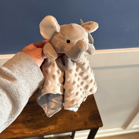 Elegant baby gray lovey new with tags - Picture 2 of 6